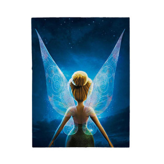 Disney Tinkerbell Custom Velveteen Plush Polyester Blanket Bedroom Family