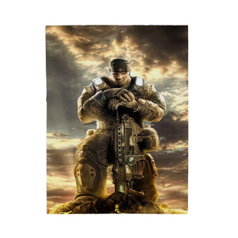 Gears Of War 4 Custom Velveteen Plush Polyester Blanket Bedroom Family