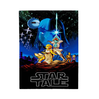 Starwars Undertale Custom Velveteen Plush Polyester Blanket Bedroom Family