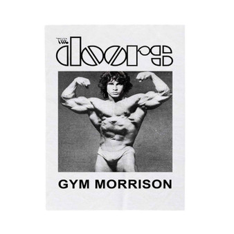 The Doors Gym Morrison Custom Velveteen Plush Polyester Blanket Bedroom Family