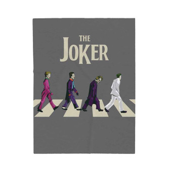 The Joker X The Beatles Custom Velveteen Plush Polyester Blanket Bedroom Family