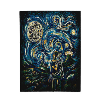 The Legend of Zelda Starry Night Custom Velveteen Plush Polyester Blanket Bedroom Family