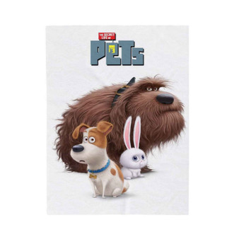 The Secret Life of Pets Movie Custom Velveteen Plush Polyester Blanket Bedroom Family