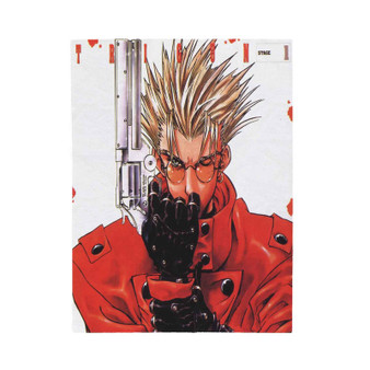 Trigun Custom Velveteen Plush Polyester Blanket Bedroom Family