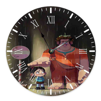 Wreck it Ralph Totoro Custom Wall Clock Round Non-ticking Wooden