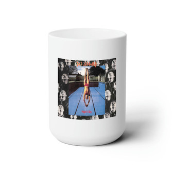 Def Leppard High n Dry 1981 White Ceramic Mug 15oz With BPA Free