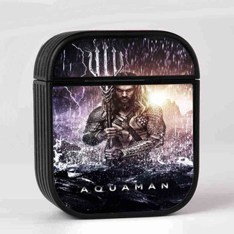 Aquaman Movie Custom AirPods Case Cover Sublimation Hard Durable Plastic Glossy