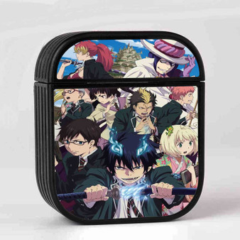 Blue Exorcist Characters Custom AirPods Case Cover Sublimation Hard Durable Plastic Glossy