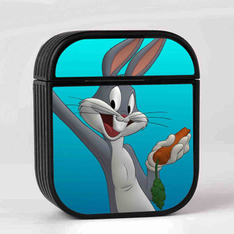 Bugs Bunny Looney Tunes Custom AirPods Case Cover Sublimation Hard Durable Plastic Glossy