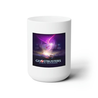 Ghostbusters Spirit Unleashed White Ceramic Mug 15oz With BPA Free