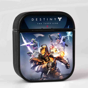 Destiny The Taken King Custom AirPods Case Cover Sublimation Hard Durable Plastic Glossy