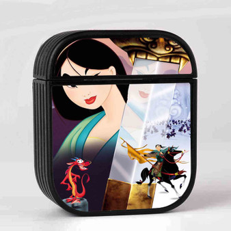 Disney Mulan Custom AirPods Case Cover Sublimation Hard Durable Plastic Glossy