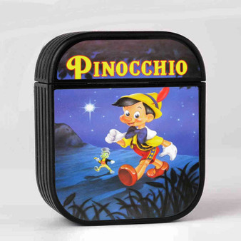 Disney Pinocchio Classic Custom AirPods Case Cover Sublimation Hard Durable Plastic Glossy