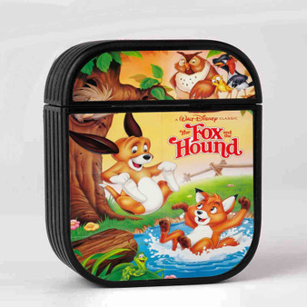Disney The Fox and the Hound Custom AirPods Case Cover Sublimation Hard Durable Plastic Glossy