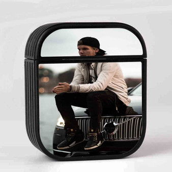 DJ Avicii Custom AirPods Case Cover Sublimation Hard Durable Plastic Glossy