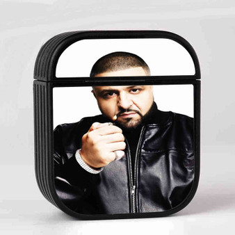 DJ Khaled Art Custom AirPods Case Cover Sublimation Hard Durable Plastic Glossy