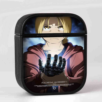 Fullmetal Alchemist Brotherhood Hand Machine Custom AirPods Case Cover Sublimation Hard Durable Plastic Glossy