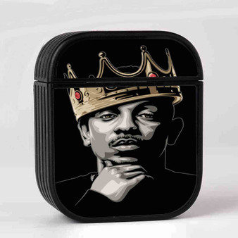 Kendrick Lamar Music New Custom AirPods Case Cover Sublimation Hard Durable Plastic Glossy