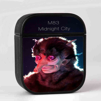 M83 Band Midnight City Custom AirPods Case Cover Sublimation Hard Durable Plastic Glossy