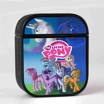 My Little Pony All Characters New Custom AirPods Case Cover Sublimation Hard Durable Plastic Glossy