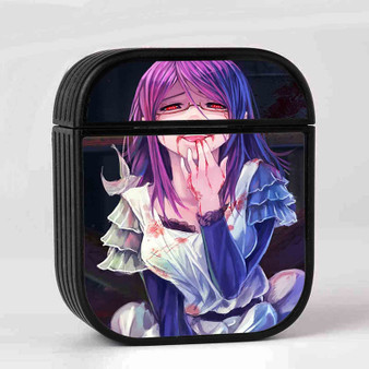 Rize Kamishiro Tokyo Ghoul Custom AirPods Case Cover Sublimation Hard Durable Plastic Glossy