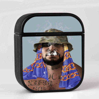 Schoolboy Q New Custom AirPods Case Cover Sublimation Hard Durable Plastic Glossy
