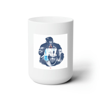 Jay Z Hip Hop White Ceramic Mug 15oz With BPA Free