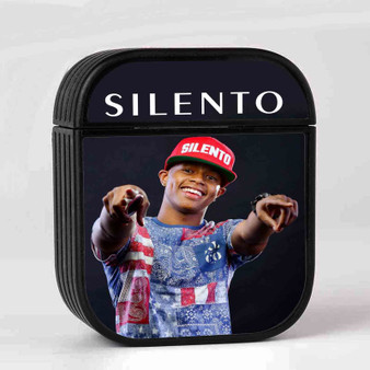 Silento Art Custom AirPods Case Cover Sublimation Hard Durable Plastic Glossy