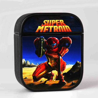 Super Metroid Arts Custom AirPods Case Cover Sublimation Hard Durable Plastic Glossy