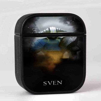 Sven Dota 2 Custom AirPods Case Cover Sublimation Hard Durable Plastic Glossy