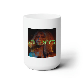 Judas Games White Ceramic Mug 15oz With BPA Free