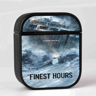 The Finest Hours Movie Cover Custom AirPods Case Cover Sublimation Hard Durable Plastic Glossy