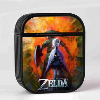 The Legend of Zelda Wii U Art New Custom AirPods Case Cover Sublimation Hard Durable Plastic Glossy