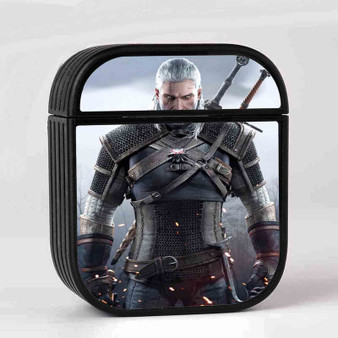 The Witcher 3 Wild Hunt Art Custom AirPods Case Cover Sublimation Hard Durable Plastic Glossy