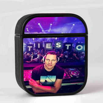 Tiesto DJ Custom AirPods Case Cover Sublimation Hard Durable Plastic Glossy