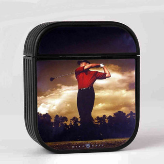 Tiger Woods Golf New Custom AirPods Case Cover Sublimation Hard Durable Plastic Glossy