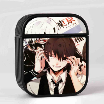 Tokyo Ghoul Black Eye New Custom AirPods Case Cover Sublimation Hard Durable Plastic Glossy