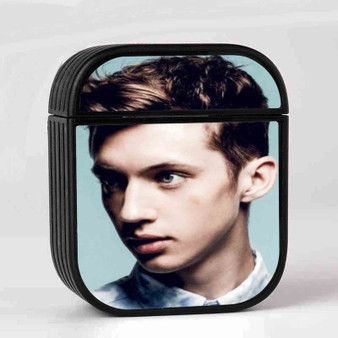 Troye Sivan Face Custom AirPods Case Cover Sublimation Hard Durable Plastic Glossy