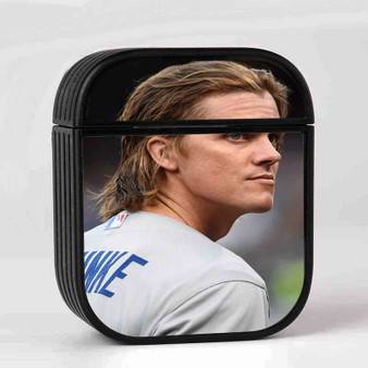 Zack Greinke LA Dodgers Custom AirPods Case Cover Sublimation Hard Durable Plastic Glossy