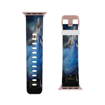 Disney Cinderella Movie Custom Apple Watch Band Professional Grade Thermo Elastomer Replacement Straps