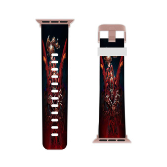 Neon Genesis Evangelion Mindfuck Done Masterfully Custom Apple Watch Band Professional Grade Thermo Elastomer Replacement Straps