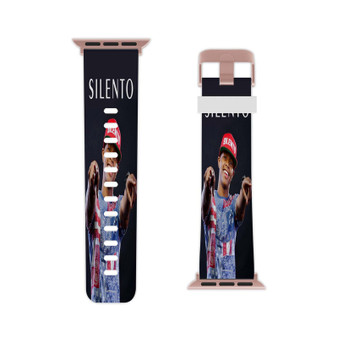 Silento Art Custom Apple Watch Band Professional Grade Thermo Elastomer Replacement Straps