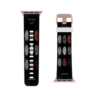 Twenty One Pilots Blurryface New Custom Apple Watch Band Professional Grade Thermo Elastomer Replacement Straps