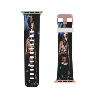 Wiz Khalifa Arts Custom Apple Watch Band Professional Grade Thermo Elastomer Replacement Straps