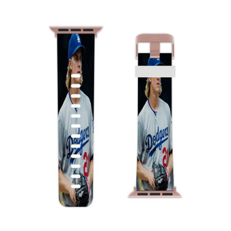 Zack Greinke LA Dodgers Art Custom Apple Watch Band Professional Grade Thermo Elastomer Replacement Straps