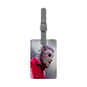 Corey Taylor Slipknot Custom Polyester Saffiano Rectangle White Luggage Tag Card Insert