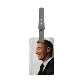 DJ Diplo Custom Polyester Saffiano Rectangle White Luggage Tag Card Insert