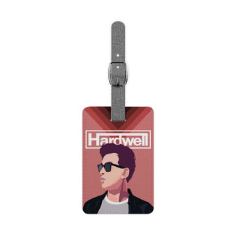 Hardwell DJ Custom Polyester Saffiano Rectangle White Luggage Tag Card Insert