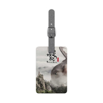 Monster Hunt Movie Custom Polyester Saffiano Rectangle White Luggage Tag Card Insert