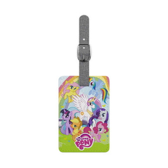 My Little Pony Arts Custom Polyester Saffiano Rectangle White Luggage Tag Card Insert